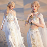 New Chinese Style Hanfu Exotic Clothing Western Desert National Ethnic Xinjiang Photography