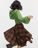 Kukombo Chemistry Knit Cropped Hoodie