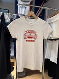 Kukombo Harajuku Car Print T-shirt Women Summer Cotton Casual Streetwear O-neck Short Sleeve Tee Shirts Vintage Sweet Tshirt Y2K Top New