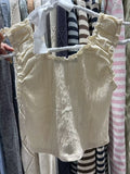 Kukombo Casual Women Ruffles V Neck Tank Tops 2025 Summer Cute Sleeveless Soft Cotton Slim Crop Top Female Vintage Sweet Bow Tops Chic