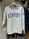 Kukombo Vintage New Letter Flag Embroidery Sweatshirt Women Autumn Slash Neck Long Sleeve Cotton Hoodie Fashion American Streetwear Top