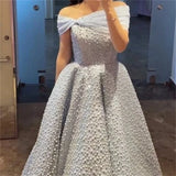 Kukombo Customized Jersey Beading Evening Ball Gown Off-the-shoulder Bespoke Occasion  Long Dresses Classic Exquisite Modern Style Pastr (PRE-ORDER)