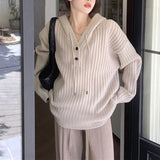 Kukombo Caramel Latte Knit Hoodie