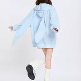Kukombo Star Girl Aesthetic Bunny Ears Hoodie