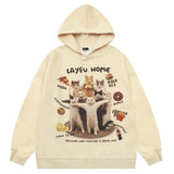 Kukombo Cat Squad Oversized Hoodie