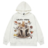 Kukombo Cat Squad Oversized Hoodie