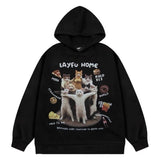 Kukombo Cat Squad Oversized Hoodie