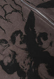 Kukombo Cherub Print Zipper Hoodie