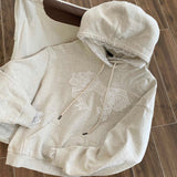 Kukombo Coquette Bow Lace Hoodie