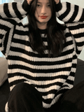 Kukombo Cozy Striped Pullover Sweater