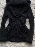 Kukombo Valentine's Day Aesthetic Streetwear Hoodies Women Clothes Punk Zip Up Hoodie Oversized Top Winter Vintage 90s Gothic Sweatshirt Graphic Hoody Y2k Jacket