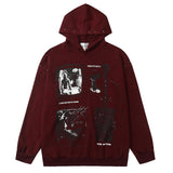 Kukombo Downtown Girl Aesthetic Oversized Hoodie
