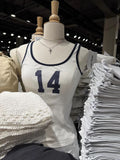 Kukombo Vintage American 14 Print Ribbed Slim Tank Top Women Spring U Collar Sleeveless Cotton Camisole Top Casual Sweet Vest Tops Y2K