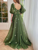 Kukombo Homecoming Dress Party Outfits Enchanting Daisy Dreamscape Dress