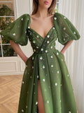 Kukombo Homecoming Dress Party Outfits Enchanting Daisy Dreamscape Dress