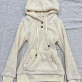 Kukombo Outfit Women's winter Hoodie Sweet Sexy Kawaii Pullover High waist Slim Pockets Long Sleeves Coat Korea Cute Top Femme Harajuku Hoodies