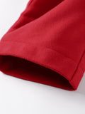 Kukombo Kimono Style Woolen Coat Jacket Fashion Red Cross V-Neck Loose Short Coats Long Sleeved Autumn Woman Top Solid Color Overcoat ootd outfit idea