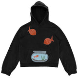 Kukombo Goldfish and Bowl Hoodie