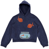 Kukombo Goldfish and Bowl Hoodie