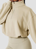 Kukombo Half Zip Neck Sweatshirt