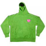 Kukombo Heart Print Hoodie