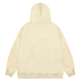 Kukombo Kitten Print Oversized Hoodie