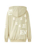 Kukombo Men's Alphabet Graphic Pullover Hoodie