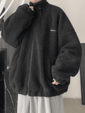 Kukombo Men's Cosy Zip-Up Fleece Jacket