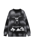 Kukombo Men's Evil Force Jacquard Pullover Sweater