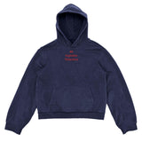 Kukombo No Inspiration Navy Hoodie