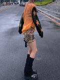Kukombo Star Pattern Long Sleeve Knit