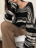 Kukombo Stripe Jumper Knit Sweater