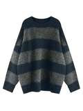 Kukombo Oversized Stripe Pullover Sweater