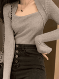Kukombo Rib Knit Sweater