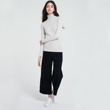 Kukombo - Women's Wide Leg Jeans Pants P