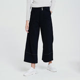 Kukombo - Women's Wide Leg Jeans Pants P