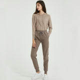 Kukombo - Women Casual Velvet Pants