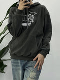 Kukombo Skull Skater Print Hoodie