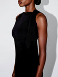 Kukombo Homecoming Dress Party Outfits Stretch Knotted Maxi Dress