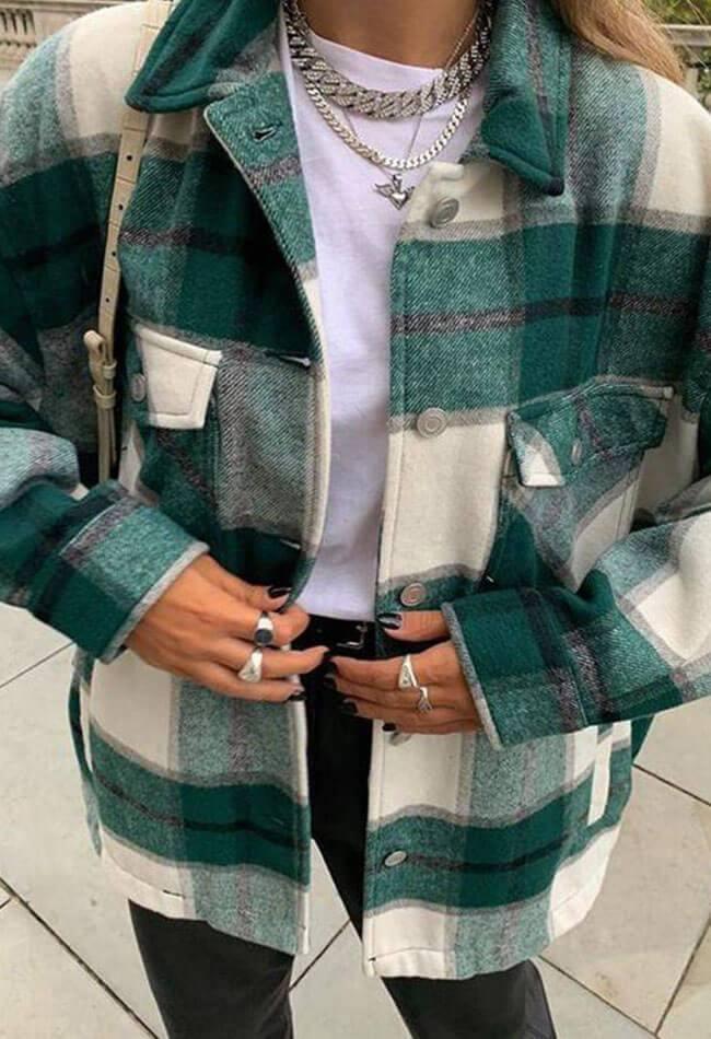 Kukombo Vintage Pockets Shacket