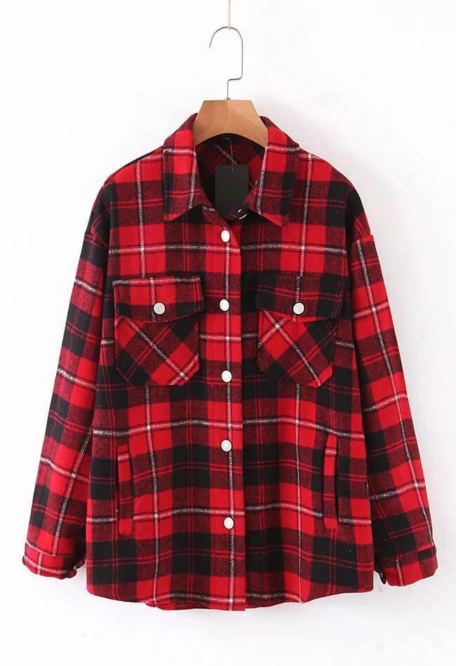Kukombo Vintage Pockets Shacket