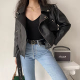 Kukombo Motorbike PU Leather Jacket
