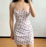 Kukombo Strawberry Shortcake Mini Dress