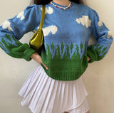 Kukombo Happy Days Cloud Knit Sweater