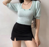 Kukombo Daphne Rosette Pullover Sweater
