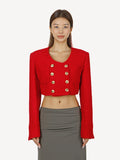 Kukombo Sam Red Tweed Jacket