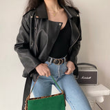 Kukombo Motorbike PU Leather Jacket