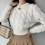 Kukombo Myra Cable Knit Sweater