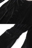 Kukombo Contrast Patchwork Pleated Bodycon Dress
