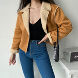 Kukombo She's All That Composite Suede Jacket